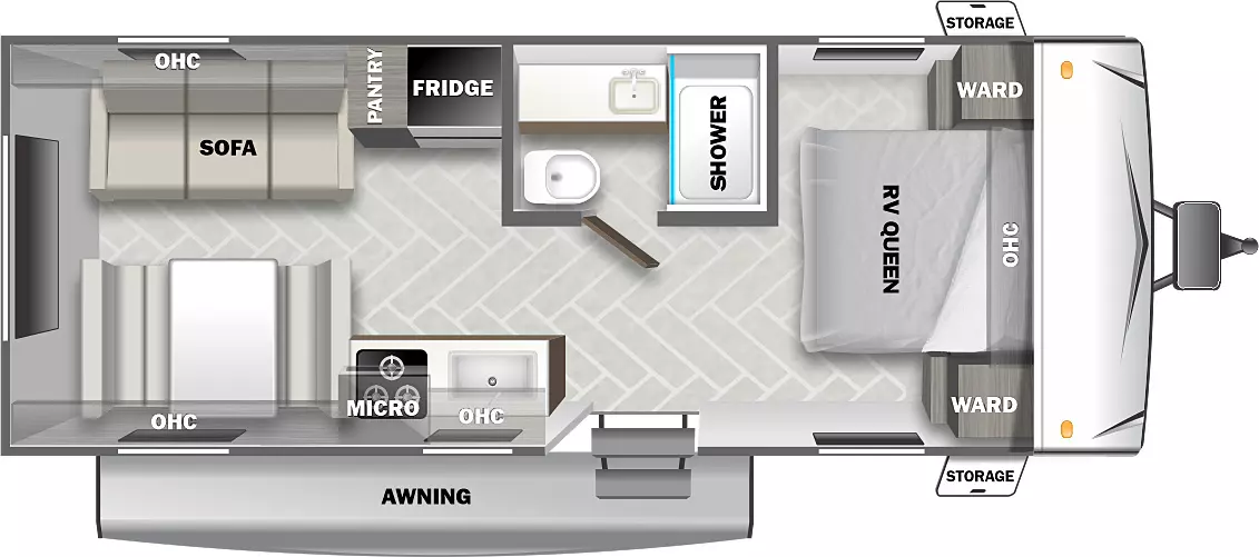 Evo Southwest 208RD Floorplan